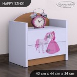 Nočna omarica Happy babies Princesa in konj 09 SZN1